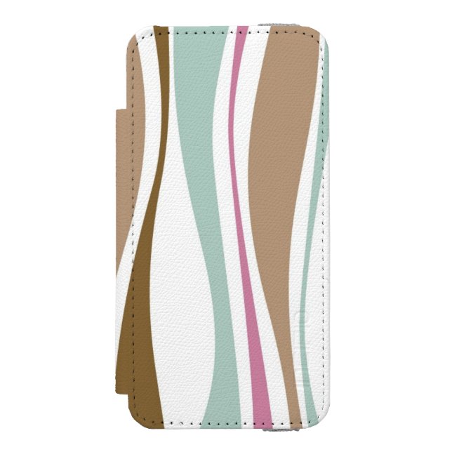 Retro Stripes Incipio iPhone Wallet Case (Folio Front)