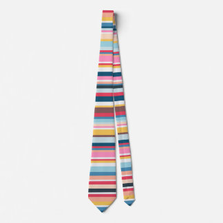 Retro stripes tie