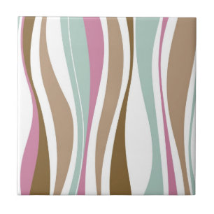 Retro Stripes Tile