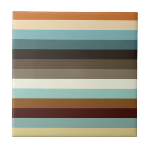 Retro Stripes Tile