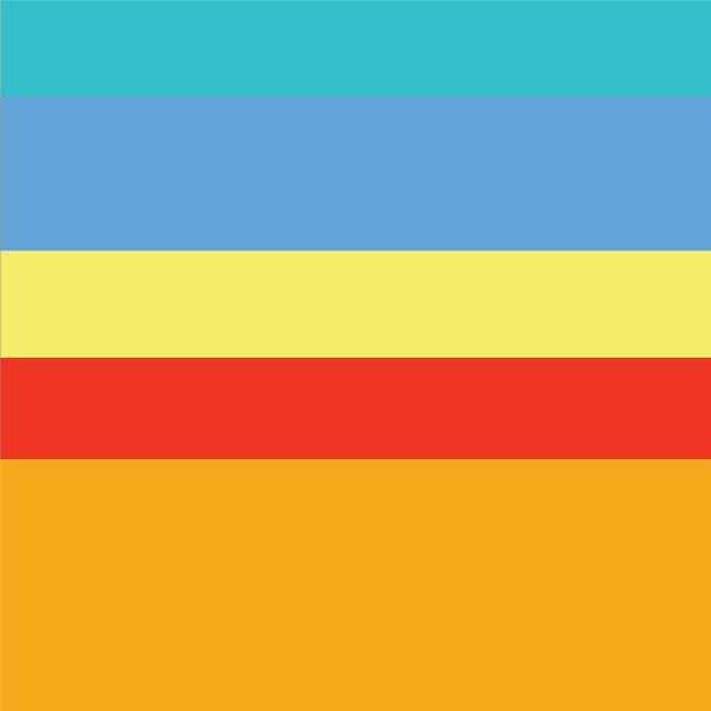 Retro Strips Flip Flops (Creator Uploaded)