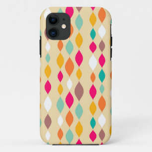Retro style abstract pattern iPhone 11 case