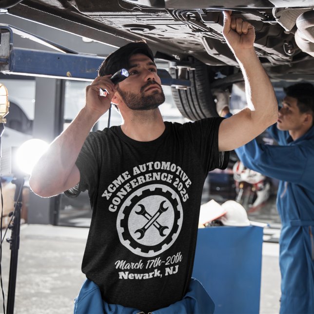 Retro-Style Automotive Conference T-Shirt (Creator Uploaded)