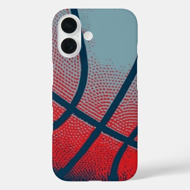 Retro Style Basketball Pop Art Case-Mate iPhone Case (Back)