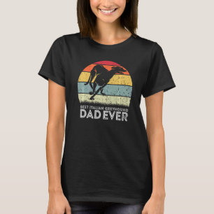 Retro Style Best Italian Greyhound Dad Ever Father T-Shirt