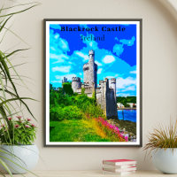 Retro Style Blackrock Castle, Cork Ireland