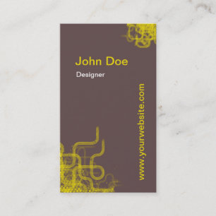 Retro-Style business card