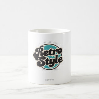 Retro Style Coffee Mug