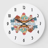Retro Style Cupcakes Sweet Dessert Kitchen