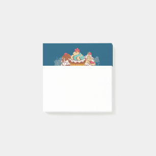 Retro Style Cupcakes Sweet Dessert Post-it Notes