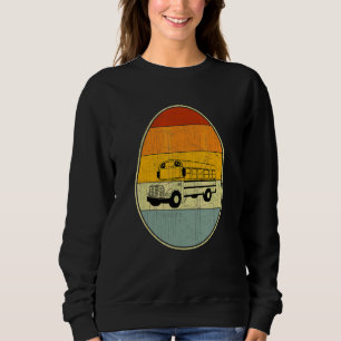 Retro Style Easter Egg Graphic Easter Day School B Sweatshirt