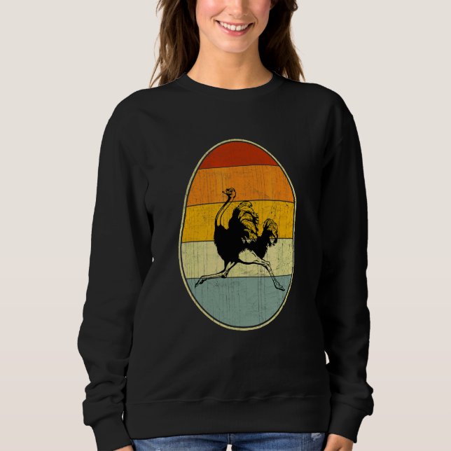 Retro Style Easter Egg Graphic Funny Easter Day Os Sweatshirt (Front)