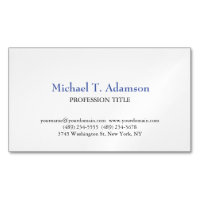 Retro Style Elegant Plain Simple White