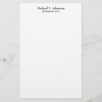 Retro Style Elegant Plain Simple White