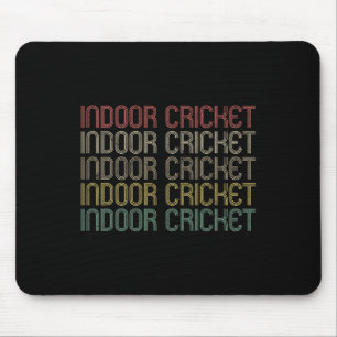 Retro Style Indoor Cricket  Mouse Mat