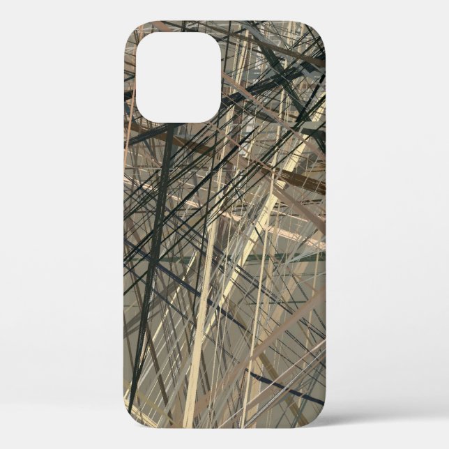 Retro style oil drawing. illustration. Texture pai Case-Mate iPhone Case (Back)