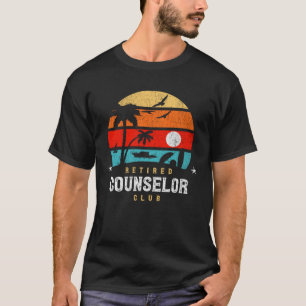 Retro Style Retirement Gag Idea Retired Counsel T-Shirt