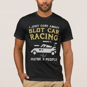 Retro Style Slot Car Racing present for her or him T-Shirt