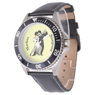 Retro-style Tango Dancers Watch