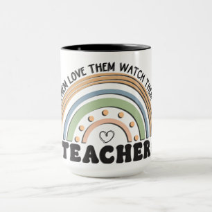 Retro Style Teacher Mug