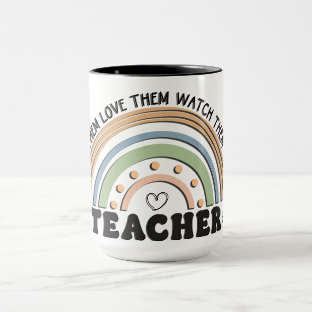 Retro Style Teacher Mug (Center)