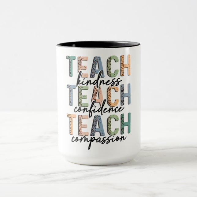 Retro Style Teacher Mug (Center)