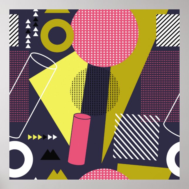 Retro style texture, pattern design. art,abstract, poster (Front)
