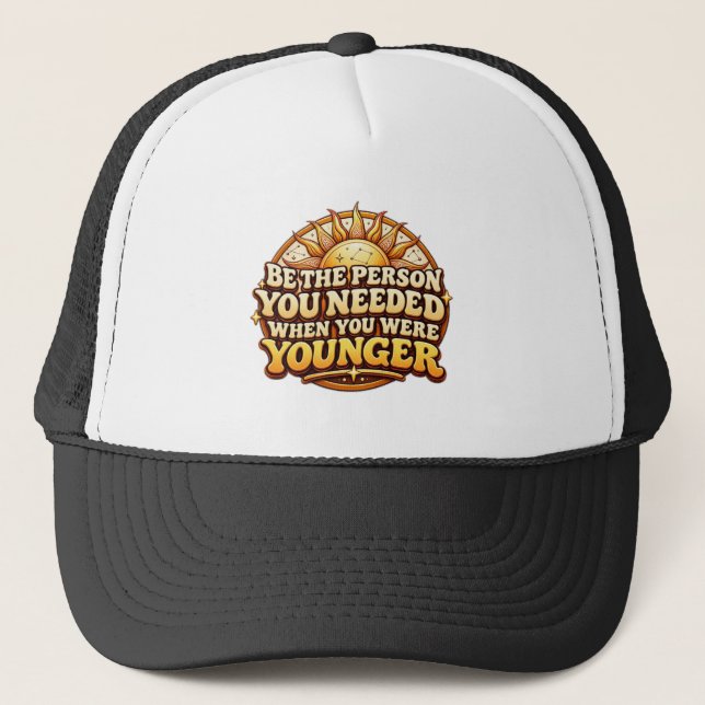 Retro Style Trucker Hat (Front)