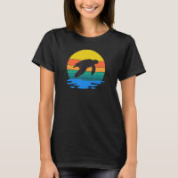 Retro Style Turtle Silhouette Save The Turtles Und