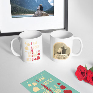 Retro-styled Valentine's Day Gift.  Coffee Mug