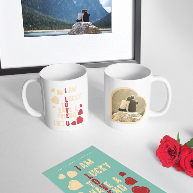 Retro-styled Valentine's Day Gift.  Coffee Mug (Creator Uploaded)