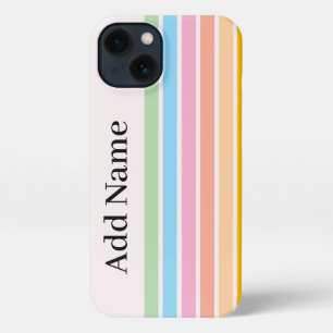 Retro Stylish Modern Personalised Name Classic  iPhone 13 Case
