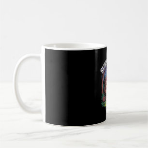 Retro summer camp 2026 kids alien vibes director coffee mug
