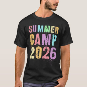 Retro summer camp 2026 staff team director T-Shirt