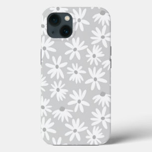 Retro Summer Daisies Pattern Small #6 #pattern iPhone 13 Case