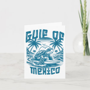 Retro Summer Gulf Of Mexico Forever Turtle Beach G Card