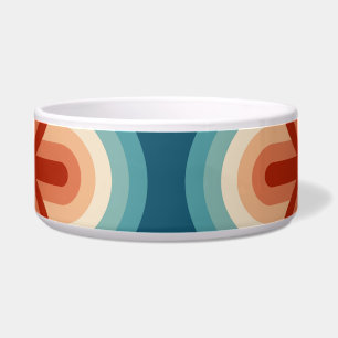 Retro Summer Rainbow Stripes Pattern