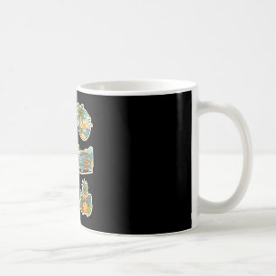 Retro Summer Trocal Beach Vacation Graphic Coffee Mug