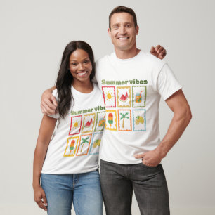 Retro Summer Vibes Design T-Shirt