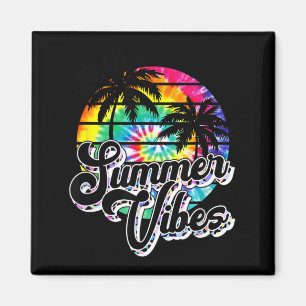 Retro Summer Vibes Leopard Sunglasses Summer Lover Magnet