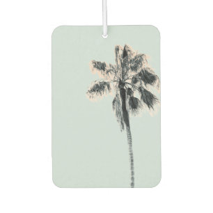 Retro Summer Vibes Palm Tree Car Air Freshener