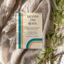 Retro Summer Vintage Unique Photo Wedding