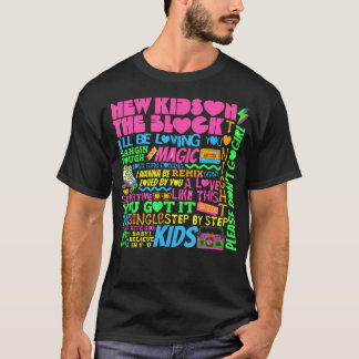 Retro Summertime Music New Kids Summer T-Shirt