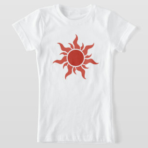 Retro Sun Burst Vintage Geometric Graphic T-Shirt