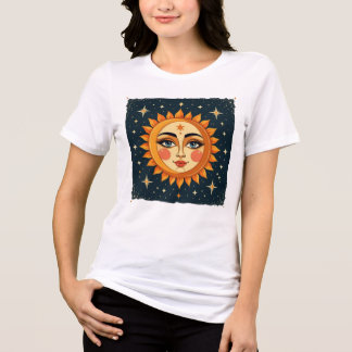 Retro Sun & Moon – Boho Spirit Tee
