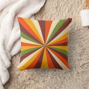 Retro Sunburst Cushion