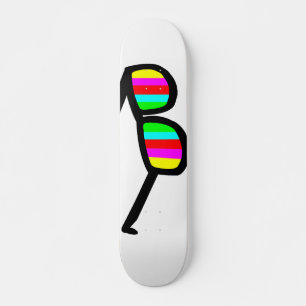 Retro Sunglasses Longboard Skateboard