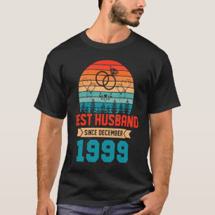 Retro Sunset 20th Anniversary  for Husband T-Shirt