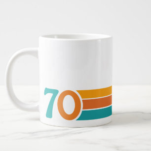 Retro Sunset 70 Large Coffee Mug