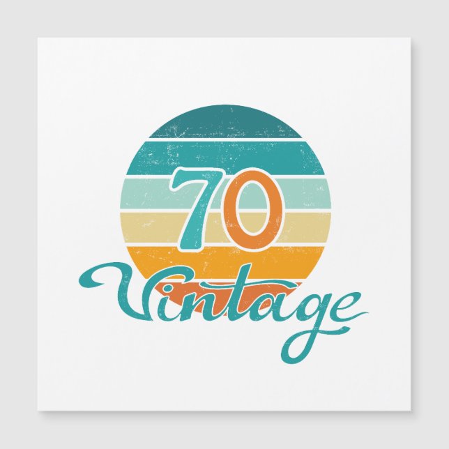 Retro Sunset 70 Vintage Distressed (Front)